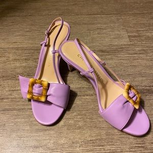 Chloe Gosselin Allie Sandals / Heels LILAC sz 37.5